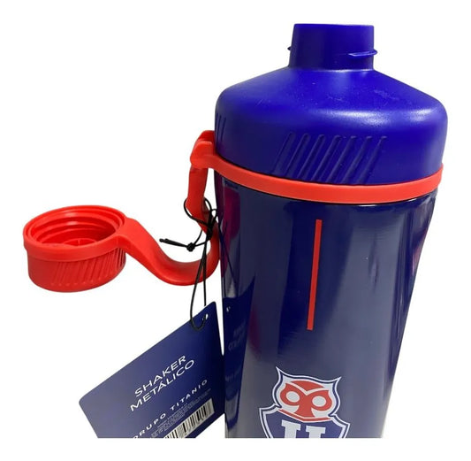 Botella U De Chile Metalica Sport Shaker 950ml Azul