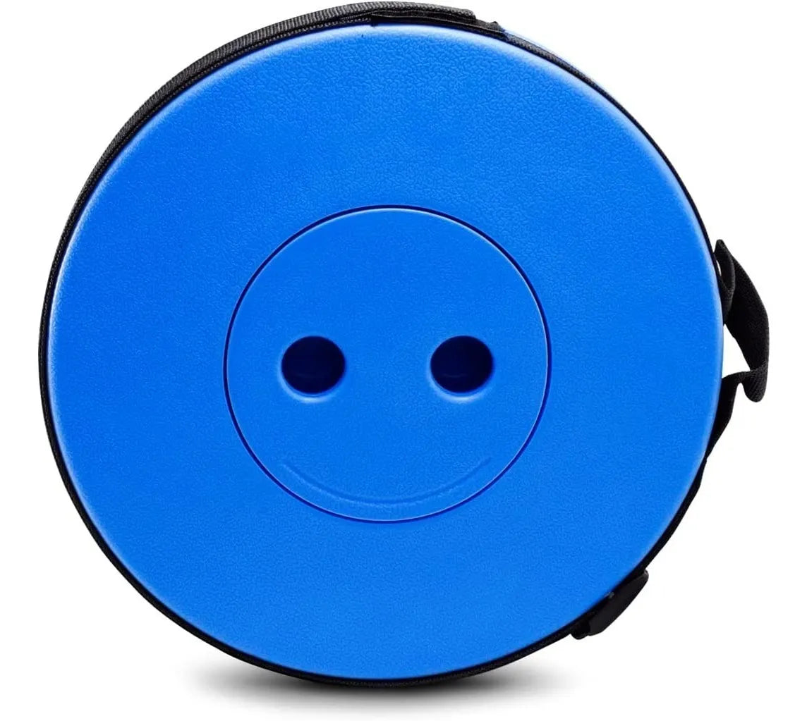 Taburete Plegable Portátil De Plástico Retráctil Silla Color Azul