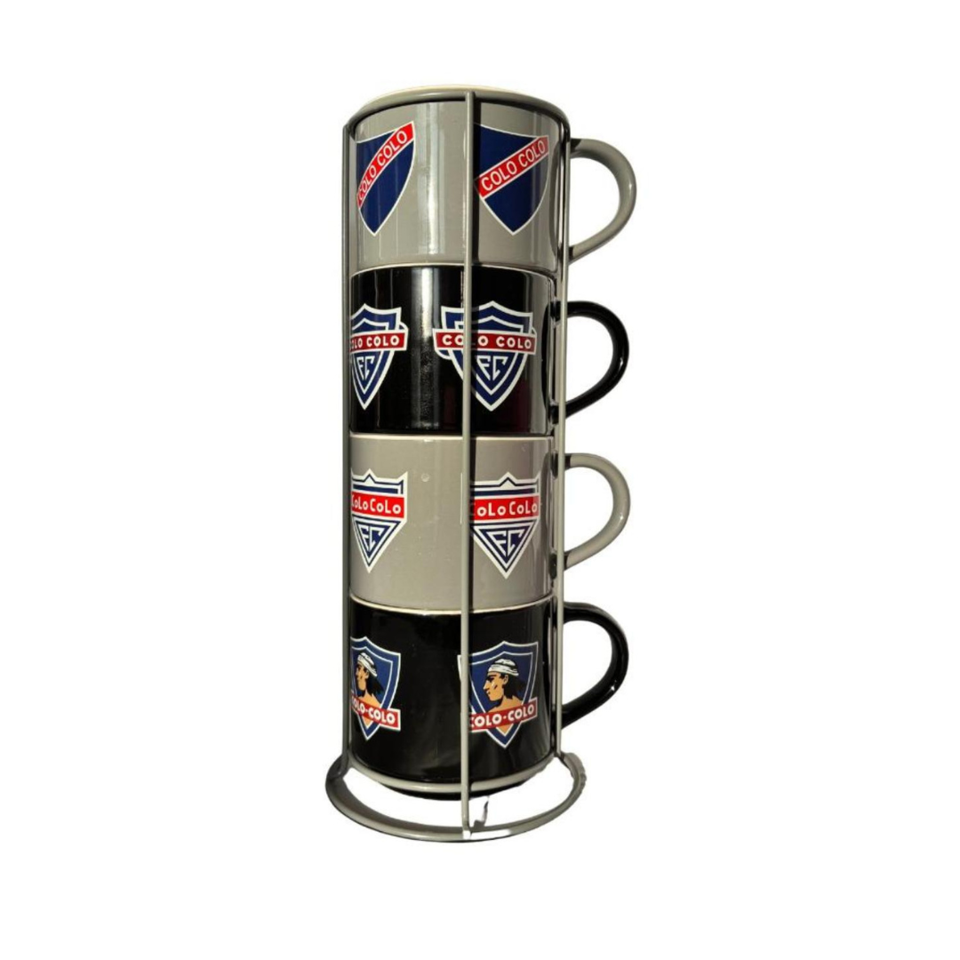 SET 4 TAZAS COLO COLO COLECCIONABLES 2026