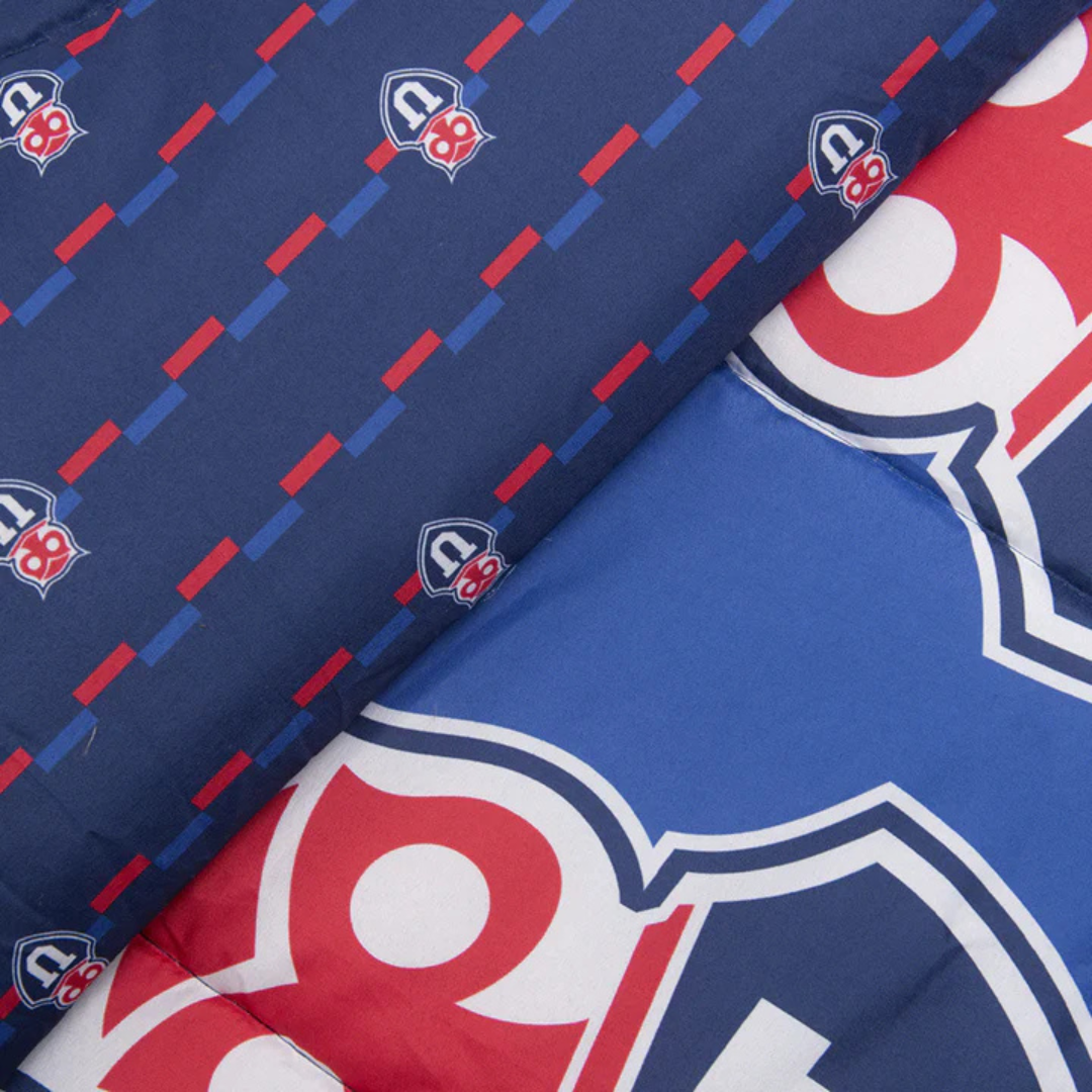 Plumón Universidad de Chile Reversible Plaza y Media 160x220 cm Oficial