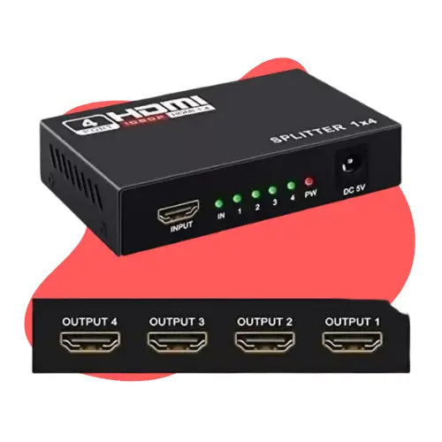 Splitter Hdmi 1x4 4k