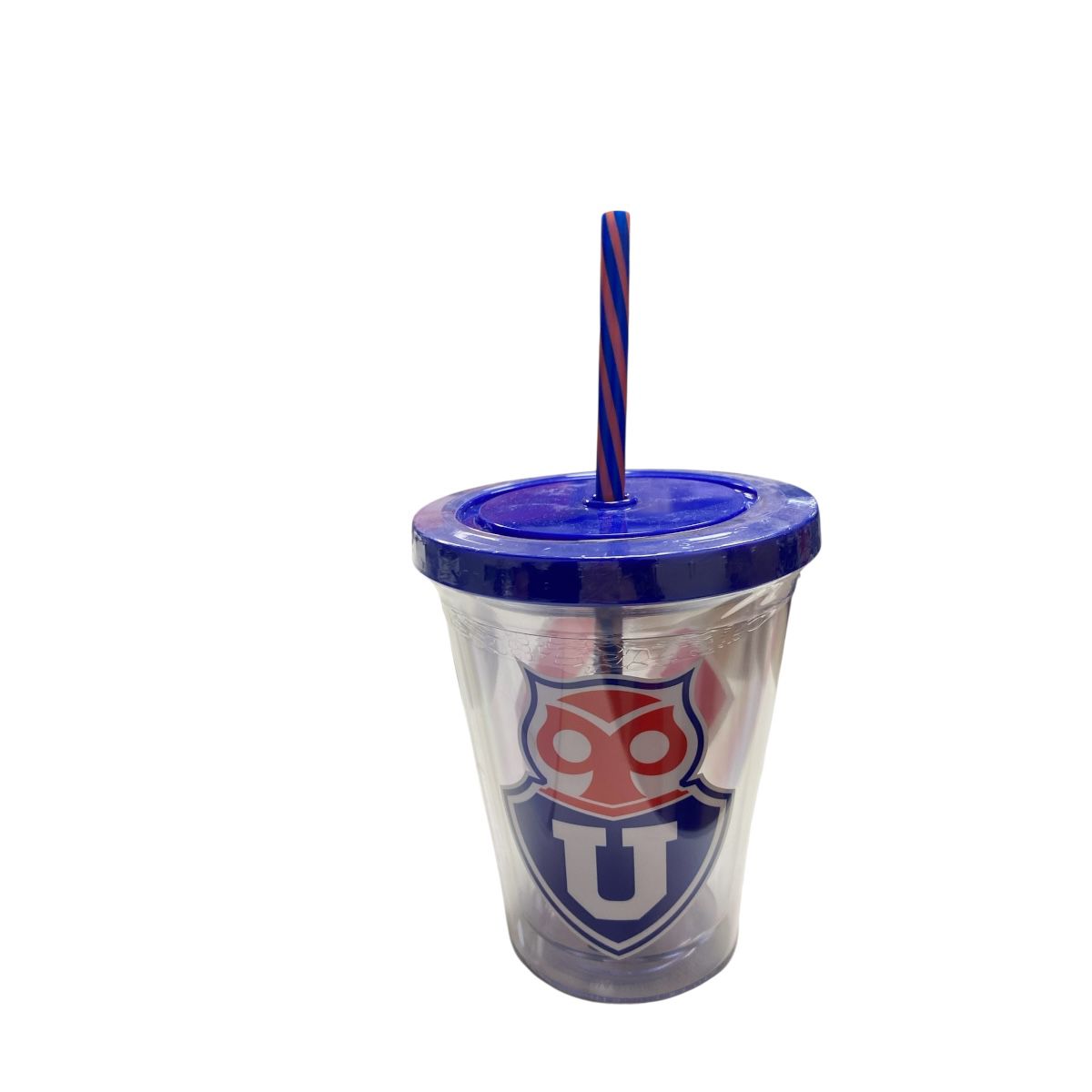 Vaso u de chile bombilla plastico libre bpa