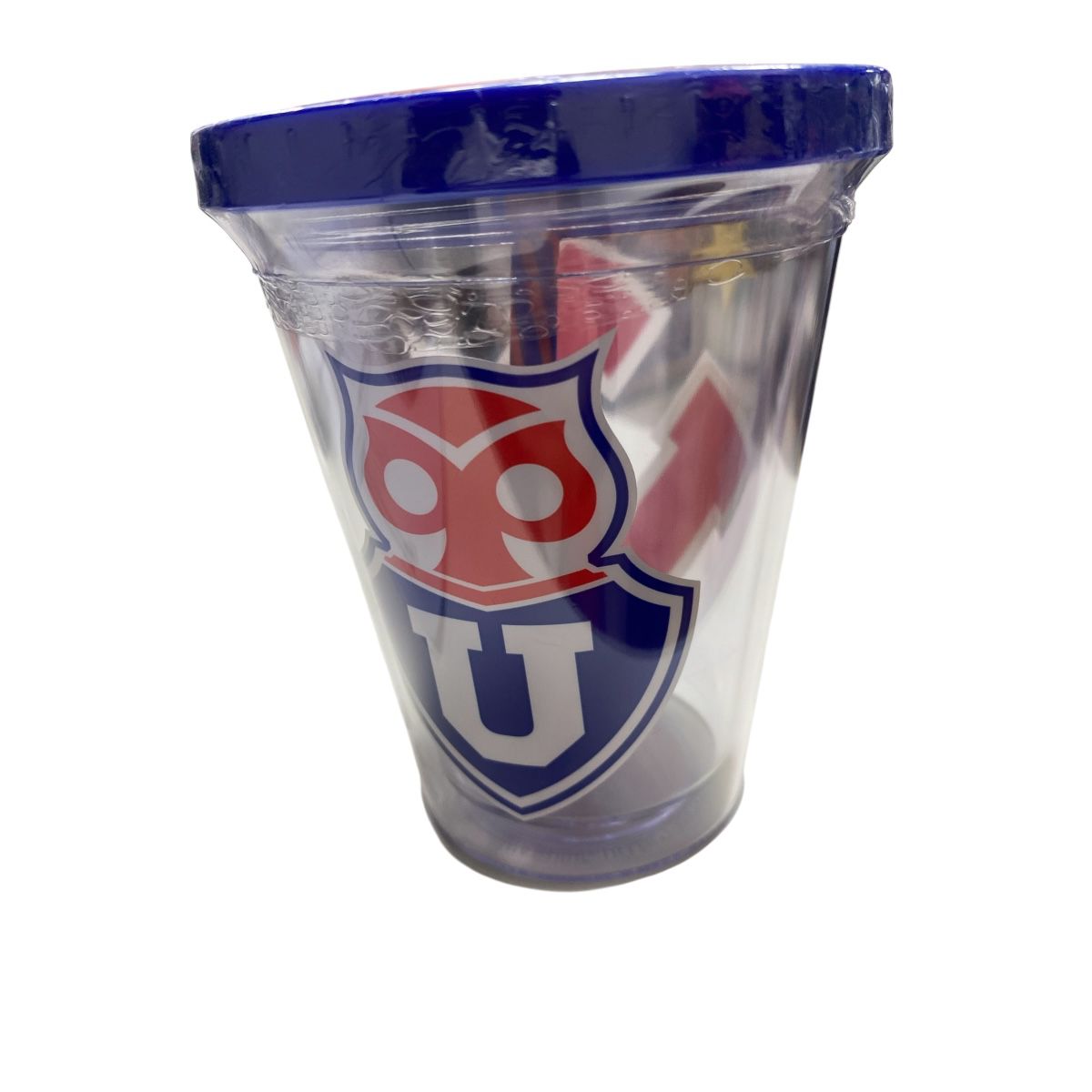 Vaso u de chile bombilla plastico libre bpa