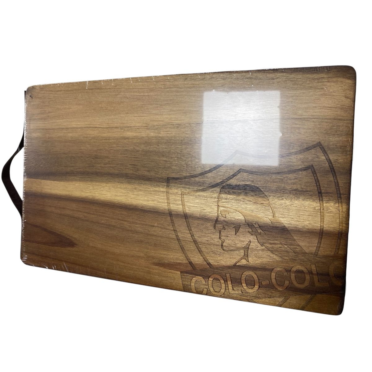 Tabla madera colo colo 37cm tallada