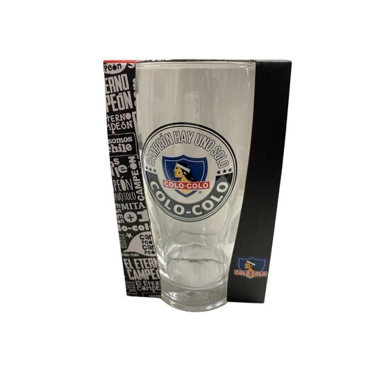 Vaso shopero colo colo 500 ml cristaL