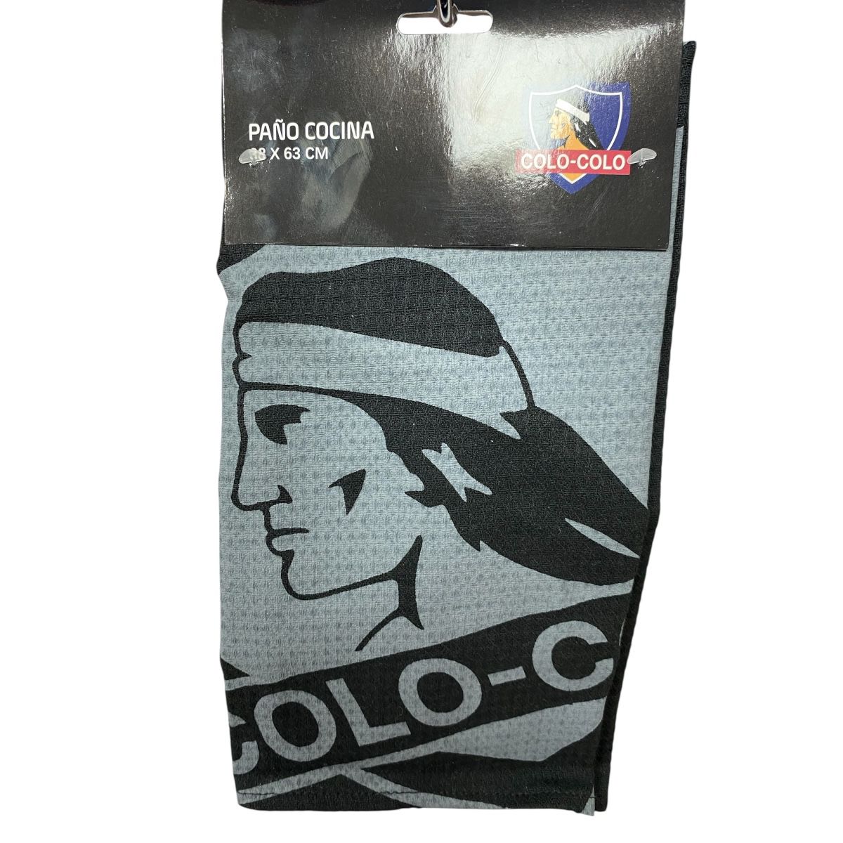 Paño de cocina colo colo eterno campeon 38x63 cm