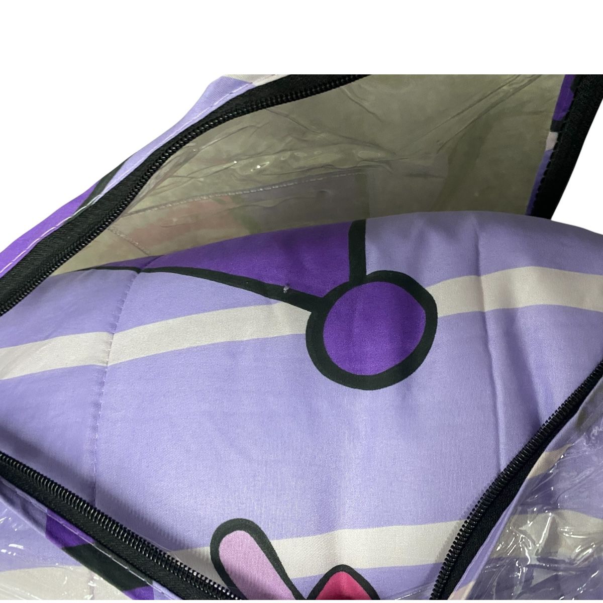 Plumón Reversible Kuromi 1.5 Plaza Infantil Anime