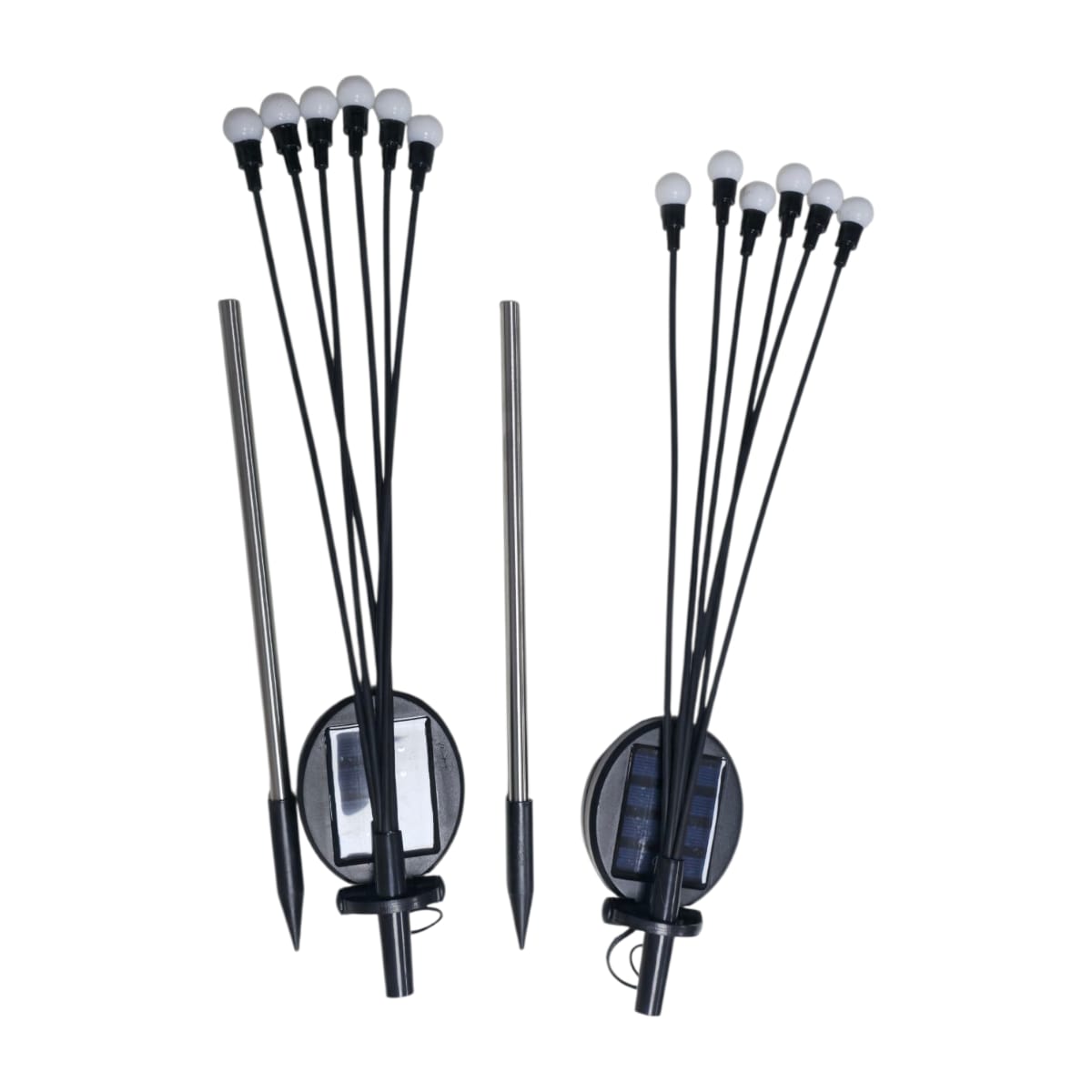 Lámpara Solar Exterior Tipo Árbol Led Jardín Decorativa