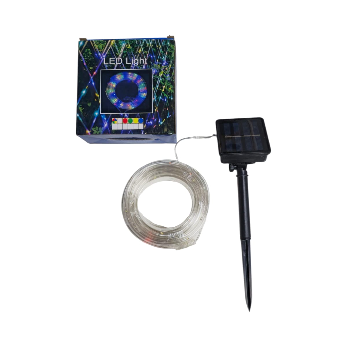 Guirnalda Solar LED Exterior Jardín Decoración Impermeable