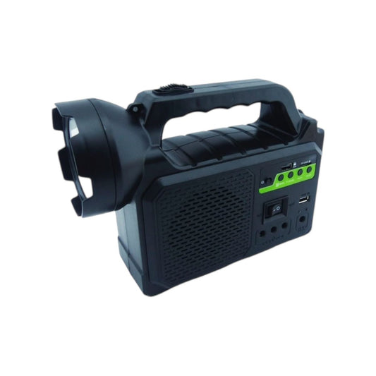 Kit Iluminación Solar GDPlus P30FM con 3 Focos LED y Panel Recargable USB