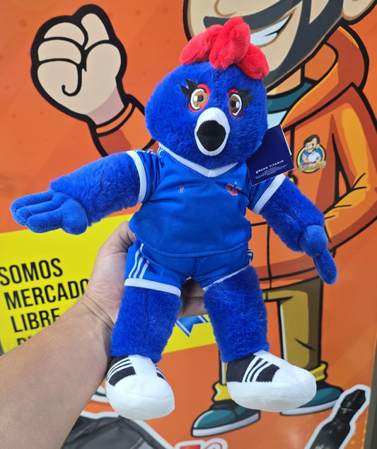 PELUCHE CHUNCHITA 26 CM U DE CHILE FANATICO