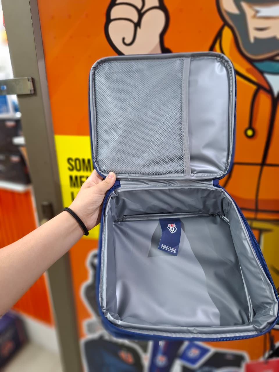 Lonchera termica anti-derrame Universidad de chile