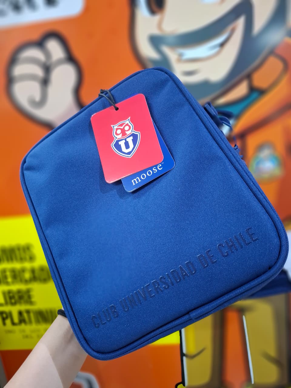 Lonchera termica anti-derrame Universidad de chile