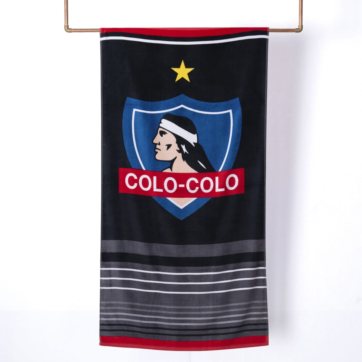 toalla de algodon colo - colo con bolso 140 x 70 cm