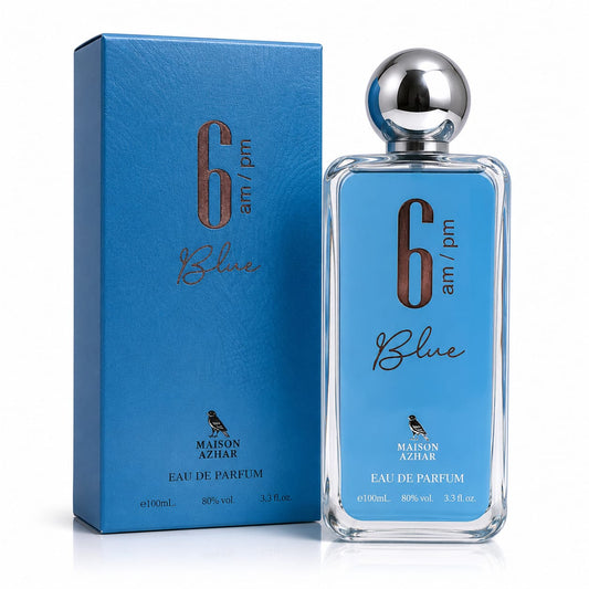 Perfume Arabe Maison Azhar 6 AM / PM Blue Eau de Parfum 100 ml
