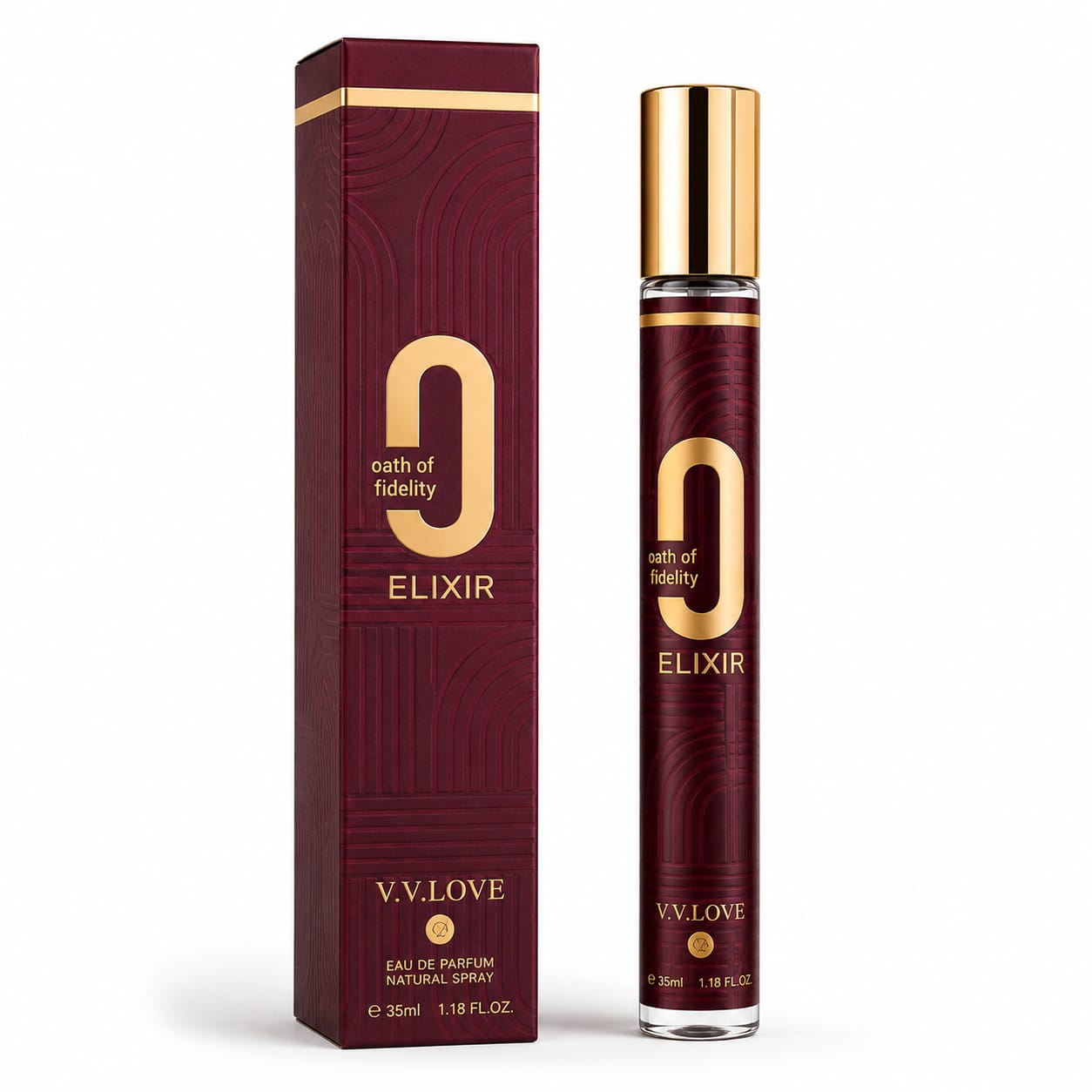 Perfume Árabe de Cartera Oath of Fidelity Elixir V.V.LOVE 35 ml