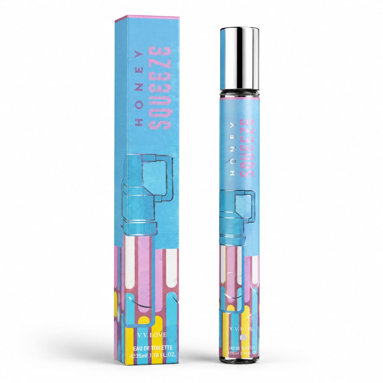 Perfume Árabe de Cartera Honey Squeeze V.V.LOVE 35 ml
