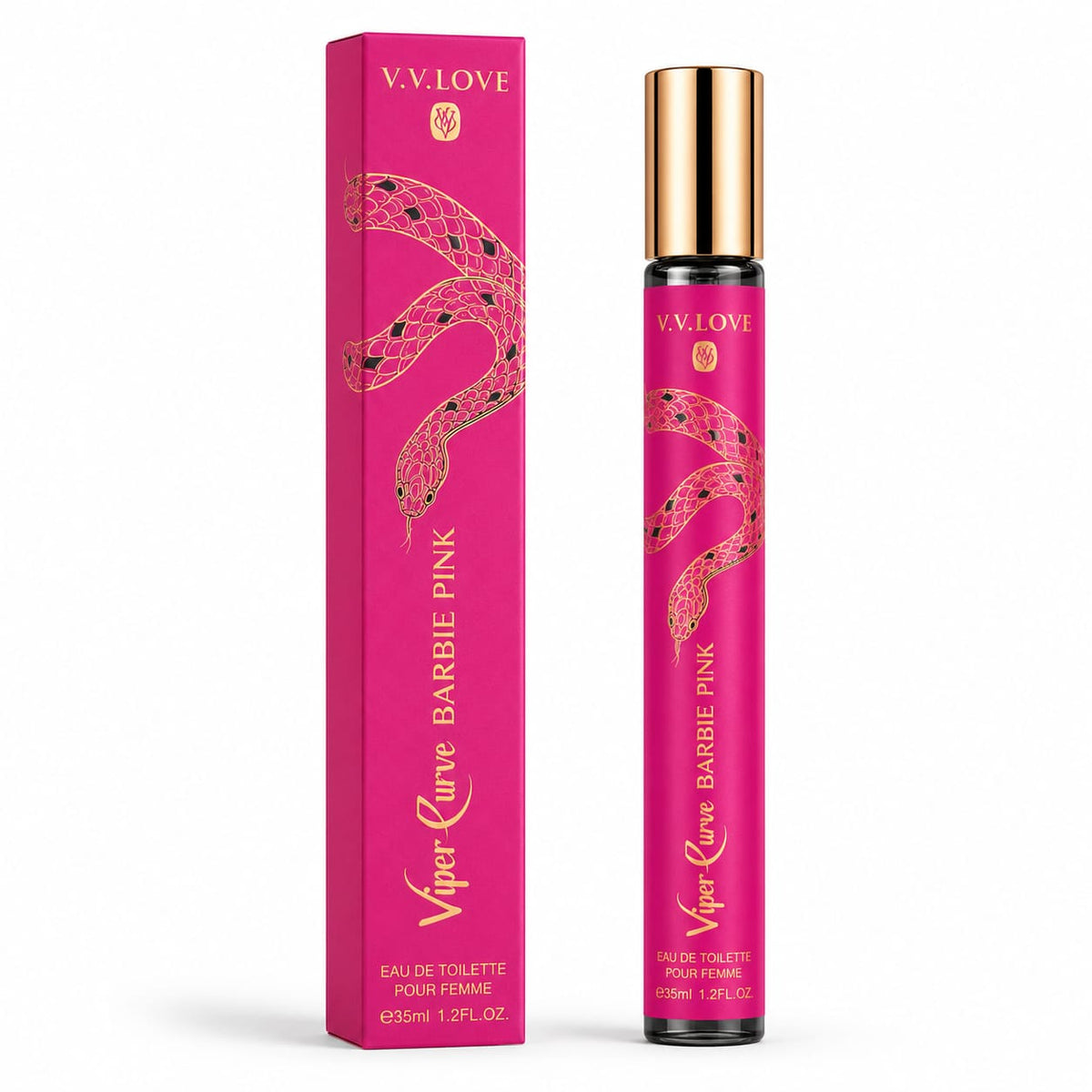 Perfume Árabe de Cartera Viper Curve Barbie Pink V.V.LOVE 35 ml