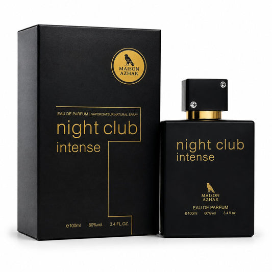 Perfume night club intense de maison azhar 100ml-club de nuit