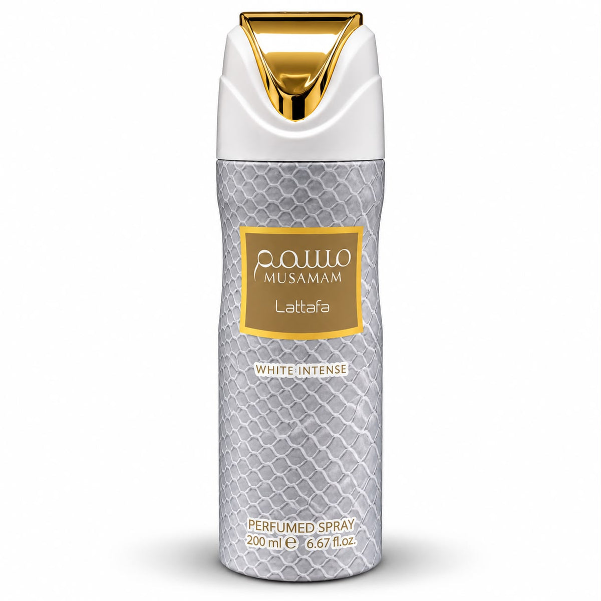 Body Spray Perfumado Musamam White Intense de 200 ml Lujo Árabe
