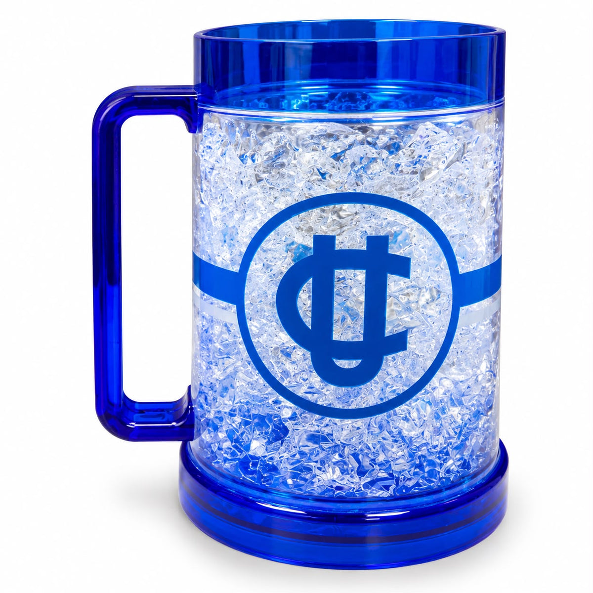 Vaso Chopero Frozen Azul Congelable Para Cerveza