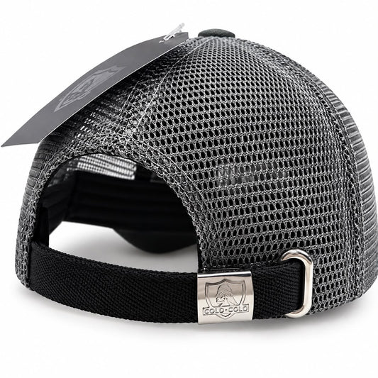 Jockey Colo Colo Ajustable Modelo Trucker Malla Negro/gris