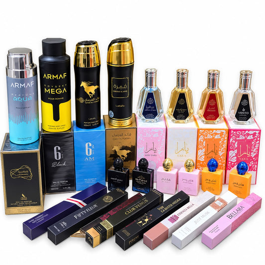 PACK X30 Perfumes y Fragancias de Hombre & Mujer Aromas Árabes