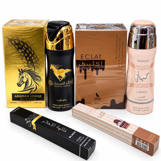Promo Pack X6 Perfumes Para Hombre y Mujer Árabes