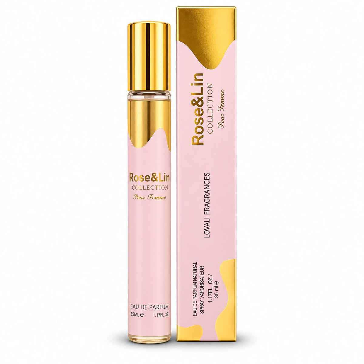 Perfume de Cartera 35ml Rose&Lin 8188