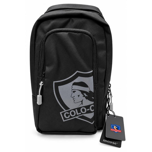 Crossbang Cruzado de Colo Colo Negro con 2 Espacios