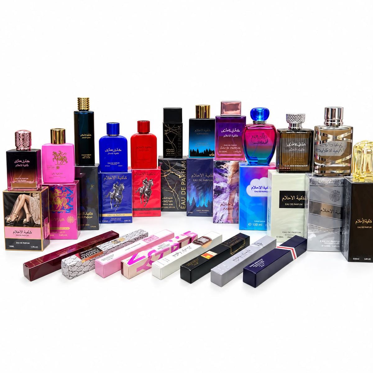 Pack X20 Perfumes Árabes Surtidos para El y Ella Ricas Fragancias
