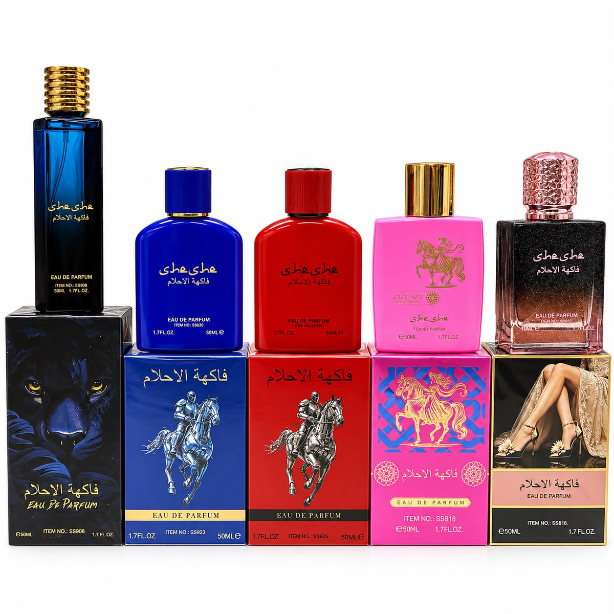 Pack X20 Perfumes Árabes Surtidos para El y Ella Ricas Fragancias