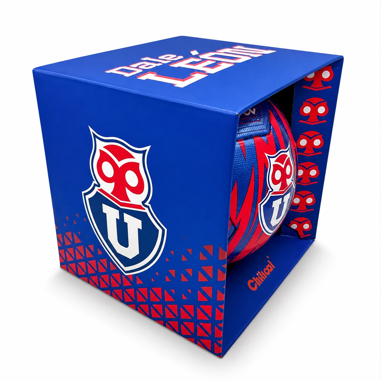 Pelota de futbol Universidad de chile