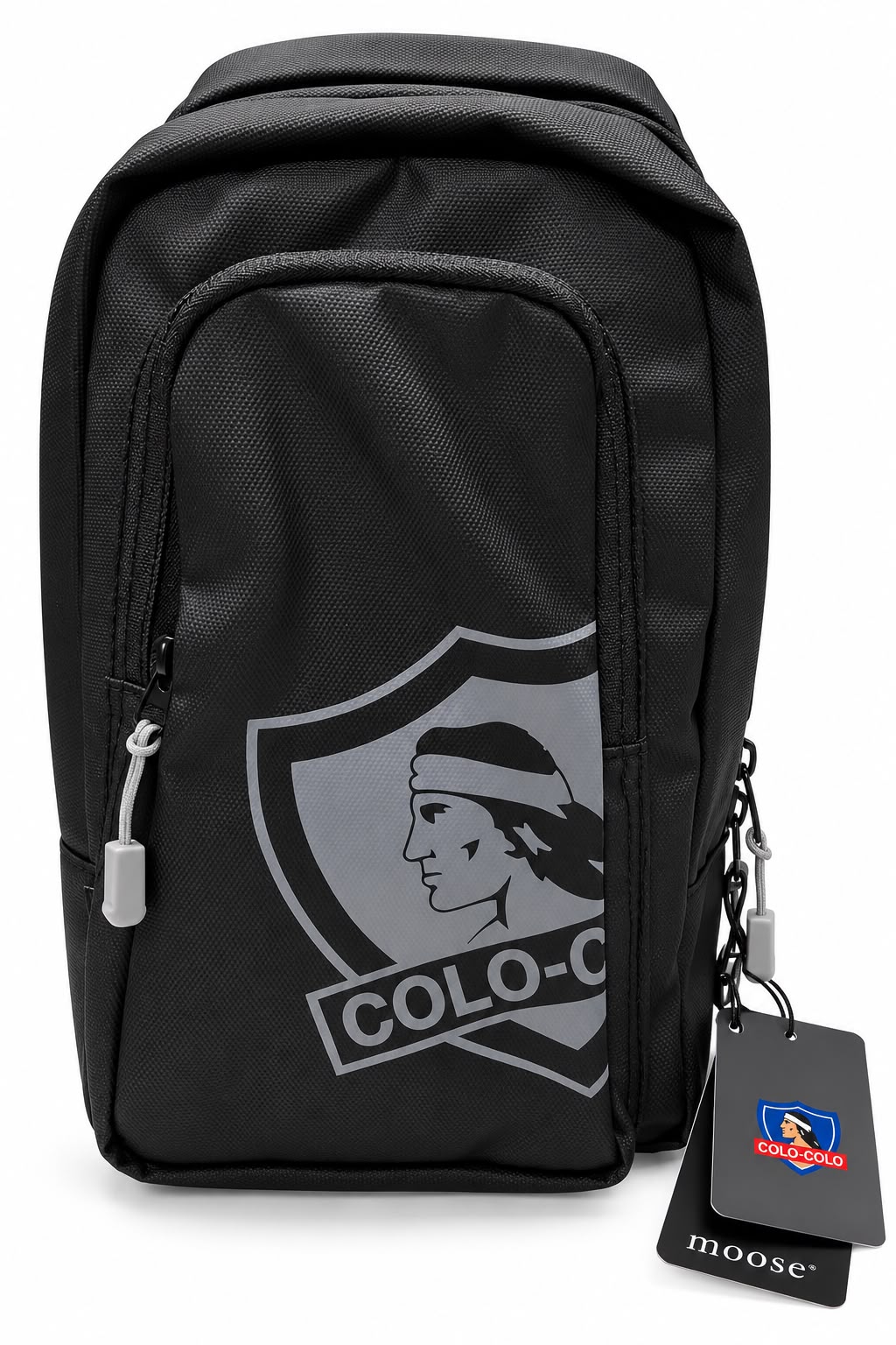 Pack X3 Colo Colo Jockey, Billetera Bolso Y Crossbang Negro