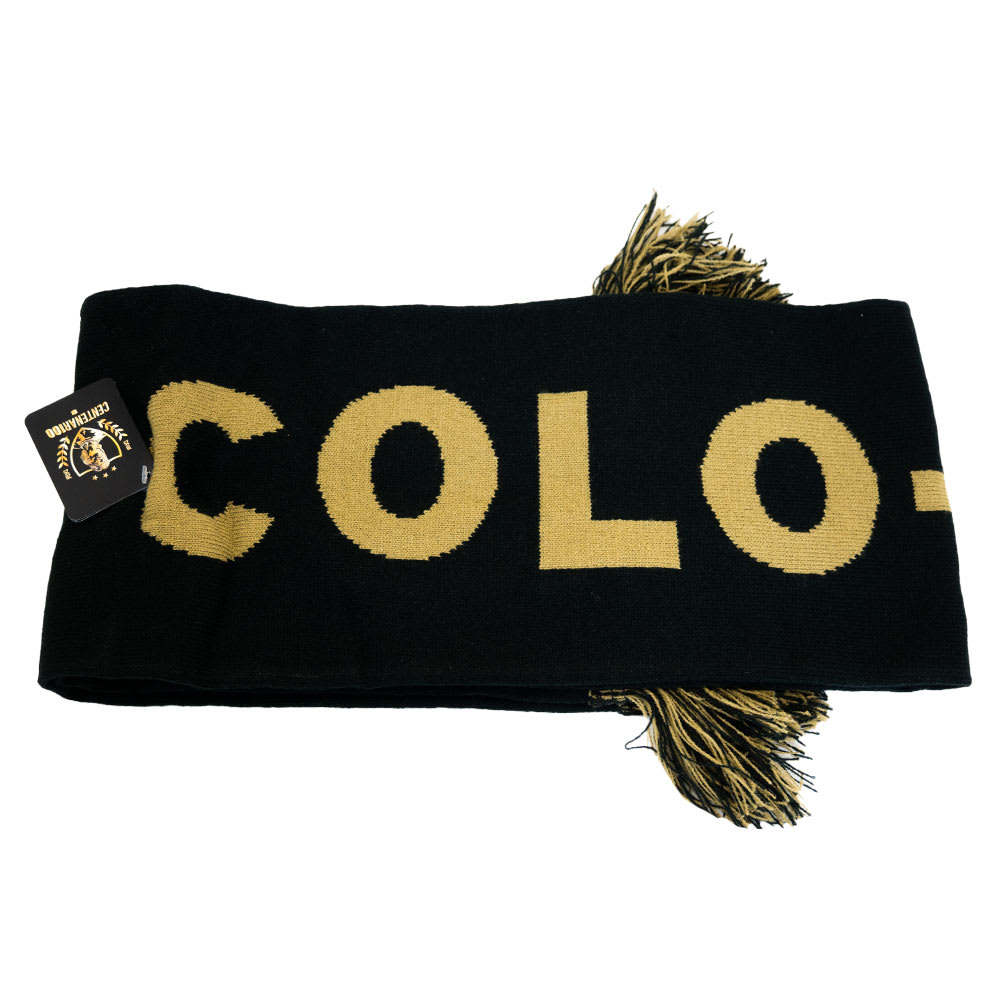 Bufanda Colo Colo Licenciada Titanio Color Negro Diseño De La Tela Colo-colo Talla Unico