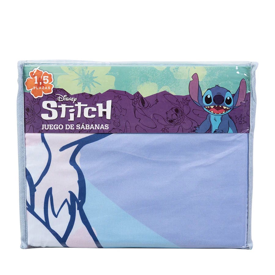 Juego de Sabanas MF Stitch Disney - 1.5 Plazas