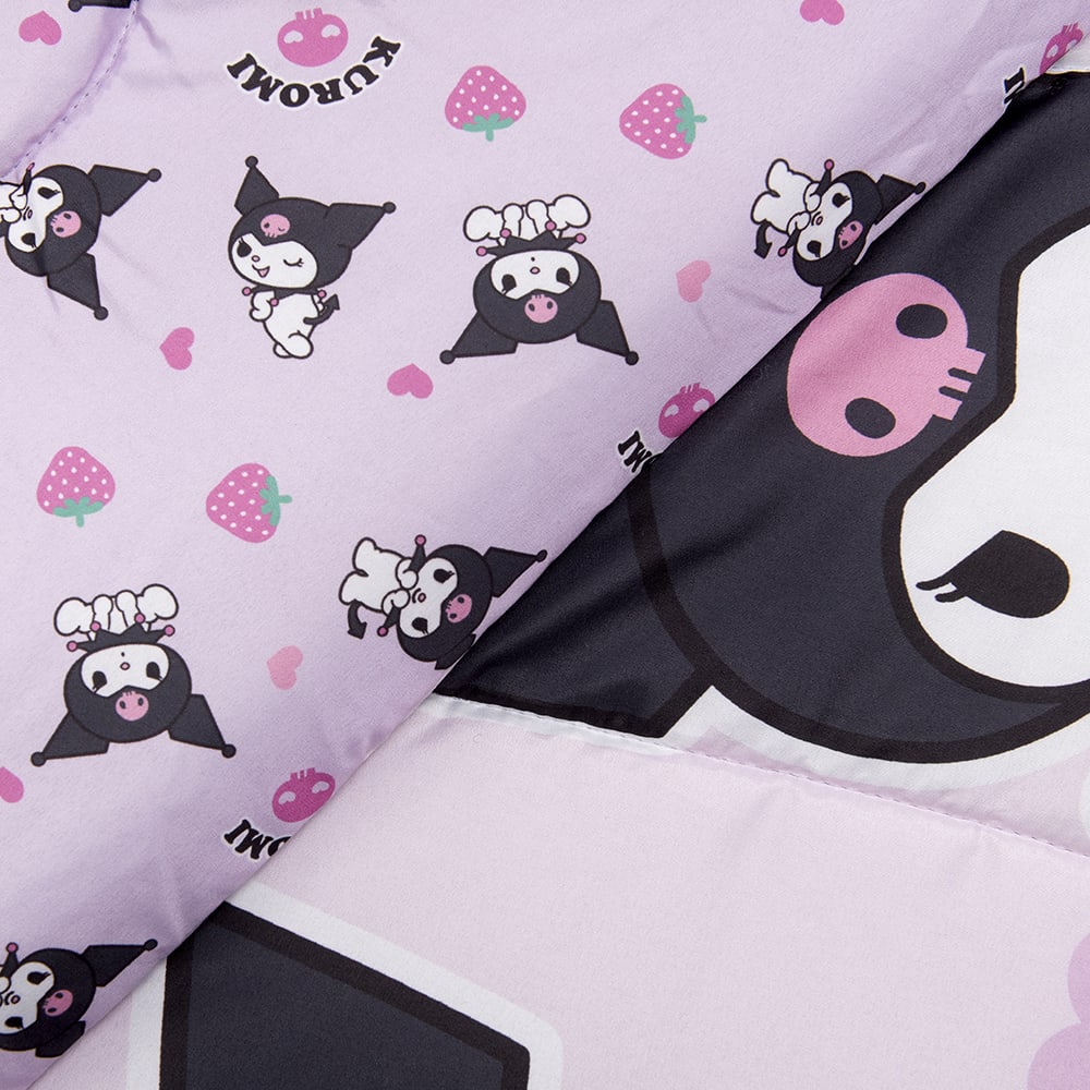 Plumón reversible Kuromi coquetta de 1.5