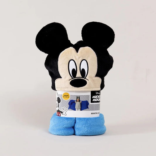 Manta con capucha 3D Mickey mouse 70x150cm