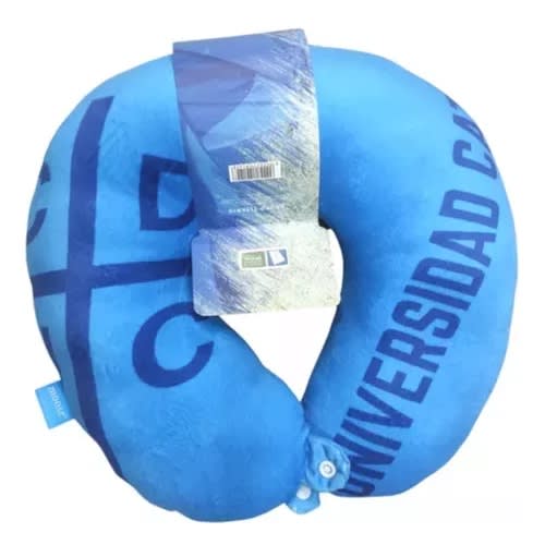 Cojín De Cuello Universidad Católica Viaje CDUC Azul