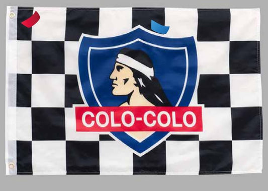 BANDERA COLO COLO ESTAMPADA 80x120CM CUADROS