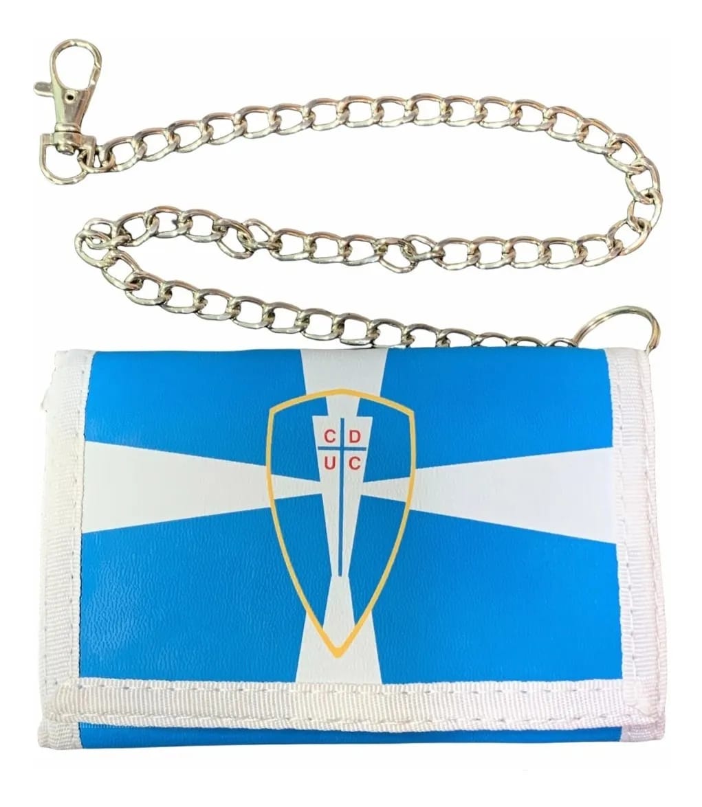 Billetera Católica Con Cadena Para Hombre Niño CDUC Oficial