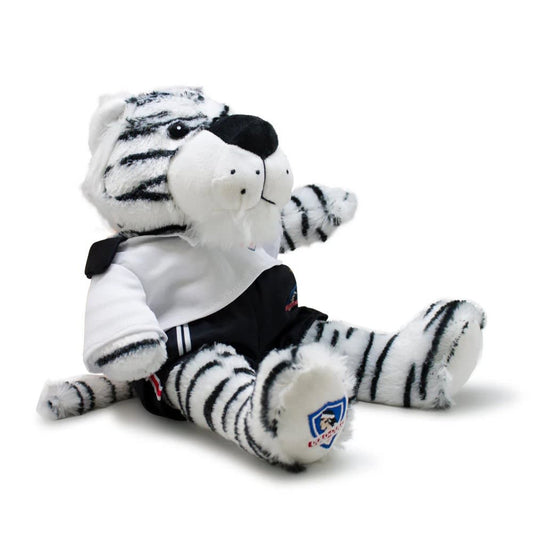 peluche tigre colo colo 26 cm fanatico eterno campeon