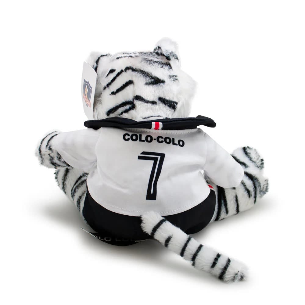 peluche tigre colo colo 26 cm fanatico eterno campeon