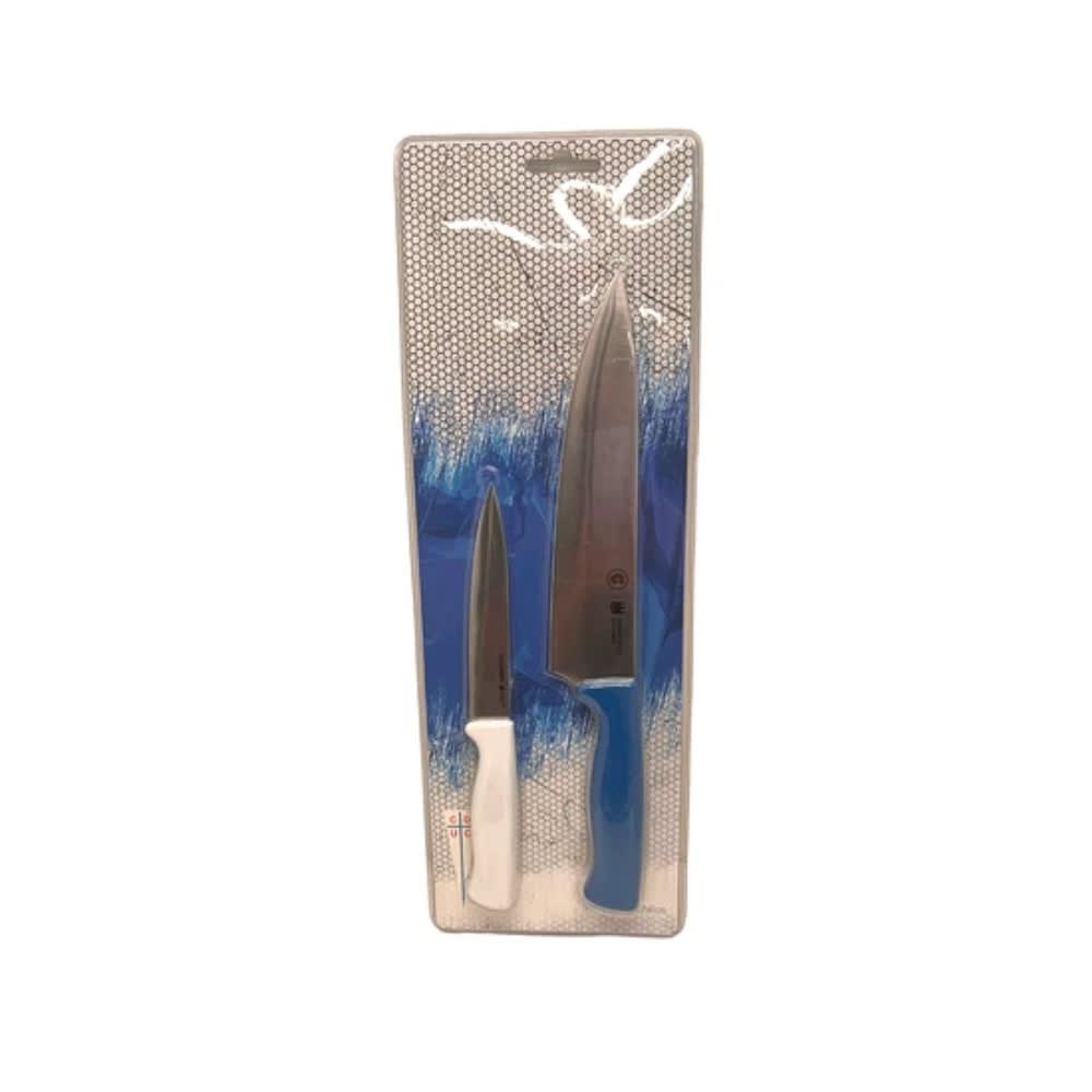 Set 2 Cuchillos Cocina Universidad Católica Oficial