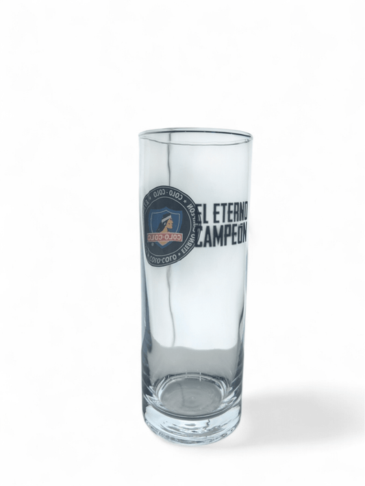 Set 2 Vasos Cerveceros Colo Colo Futbol Color Translucido