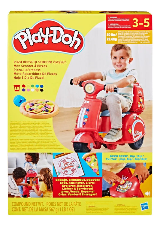 Moto Scooter repartidora de pizza infantil