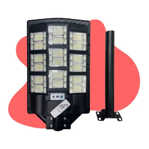 Foco Solar Exterior 1000w Ip66 Con Sensor Movimiento