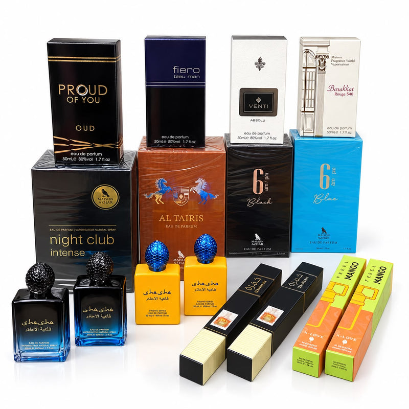 PACK MASCULINO – 16 PRODUCTOS TENDENCIA