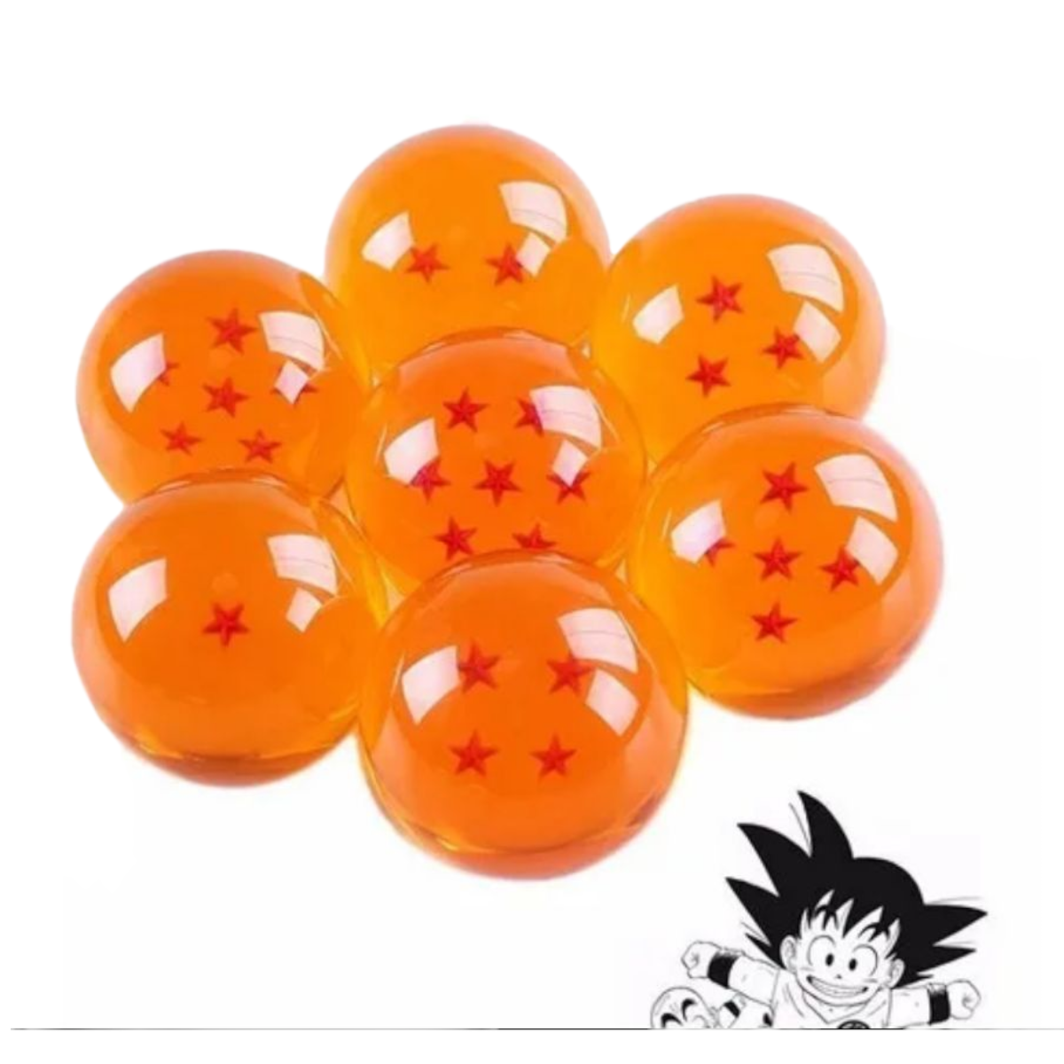 ESFERAS DEL DRAGON 4CM DRAGON BALL Z COLECCION
