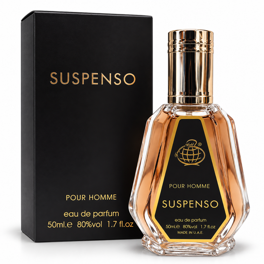 Perfume Árabe Suspenso Pour Homme 50 ml – Inspirado en Dolce & Gabbana Intenso
